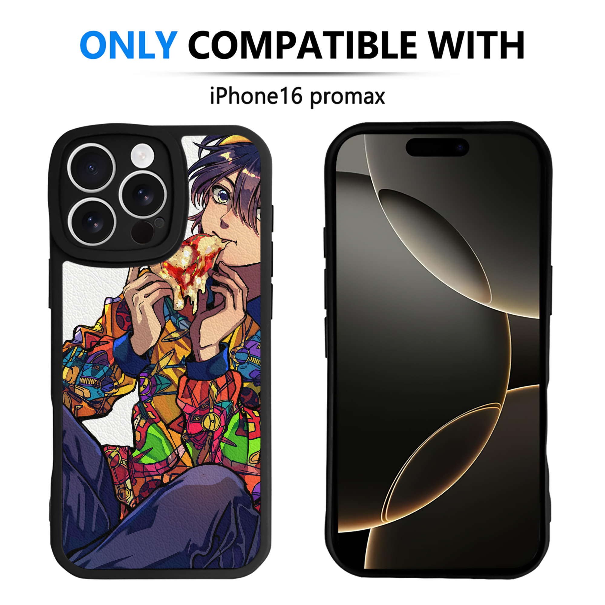 （画像用） ジョジョの奇妙な冒険 JoJo's Bizarre Adventure 【iPhone 16シリーズ対応】シリコンスマホケース（レザー調） 材質：シリコン